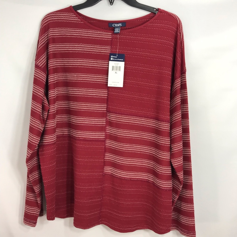 Women’s 🆕 Chaps pullover shirt size XL